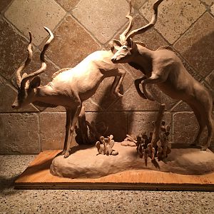 Sculpting Art Kudu's