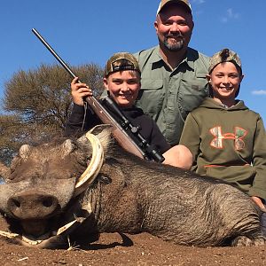 South Africa Warthog Hunt