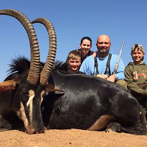 Hunt Sable Antelope South Africa