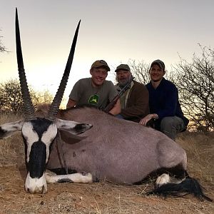 Hunt Gemsbok South Africa