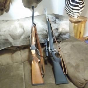 375 Ruger Alaskan & Ruger no.1 in 450/400 Nitro express