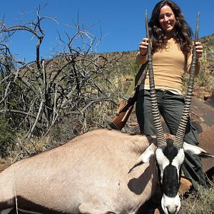 Hunt Gemsbok South Africa