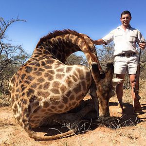 South Africa Giraffe Hunting