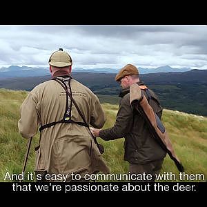 Hunting in the Scottish Highlands