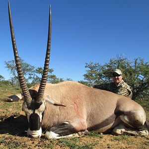 Hunt Gemsbok South Africa