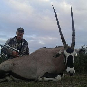 Hunting Gemsbok South Africa