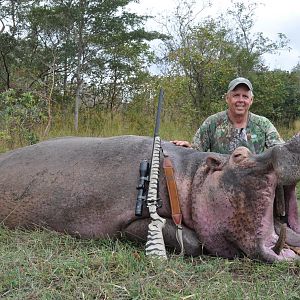 Hippo Hunt In Tanzania