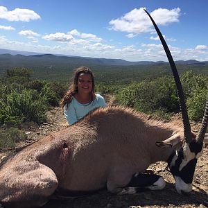 Hunt Gemsbok in South Africa