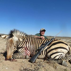 Namibia Hunt Hartmann's Mountain Zebra