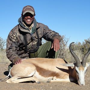 Hunt Springbok in Namibia