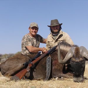 Hunt Black Wildebeest Namibia