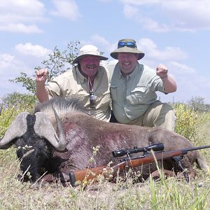 Hunt Black Wildebeest Namibia