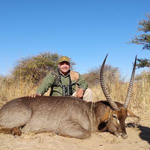 Hunting Waterbuck in Botswana