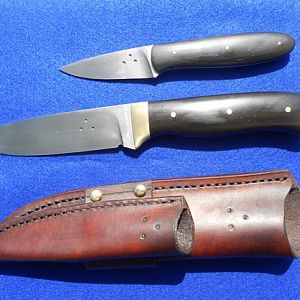 Safari Knife & Field Scalpel combo in a Piggyback sheath