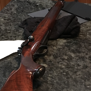 Custom 505 Gibbs built rifle South Africa 1960