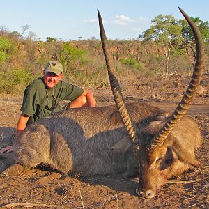 Hunting Waterbuck Lebombo Mozambique