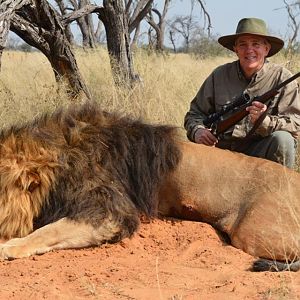 Hunting Lion in South Africa