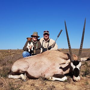 Hunting Gemsbok in South Africa