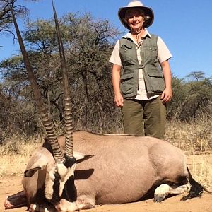 Hunt Gemsbok South Africa