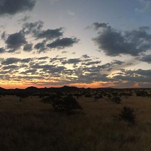 Sunset in South Africa