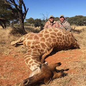 Hunting Giraffe South Africa