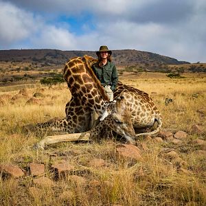 Hunting Giraffe in South Africa