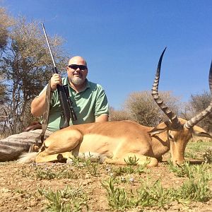 Hunting  Impala in South Africa