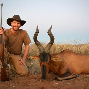 Namibia Hunting Red Hartebeest