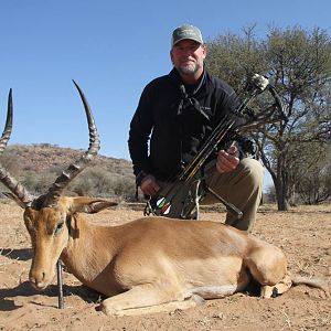 Impala Crossbow Hunt Namibia