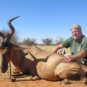 Namibia Hunt Red Hartebeest