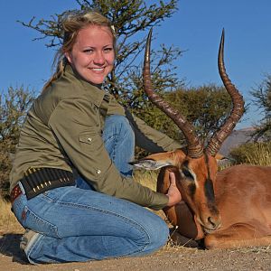 Black-faced Impala Hunt Namibia