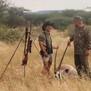 Hunting Gemsbok in Namibia