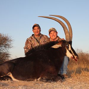 Hunt Sable Antelope South Africa