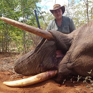 Hunting Elephant Zimbabwe