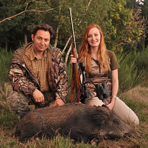 France Hunting Wild Boar