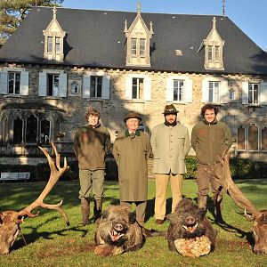 Red Stag & WIld Boar Hunt France