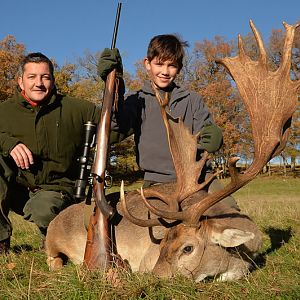 Hunting Fallow Deer France