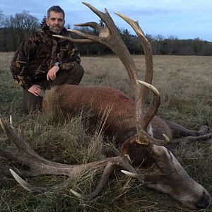 Hunting Red Stag in France