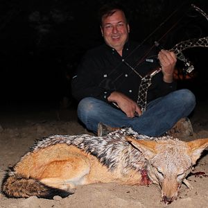 Bow Hunt Jackal in South Africa