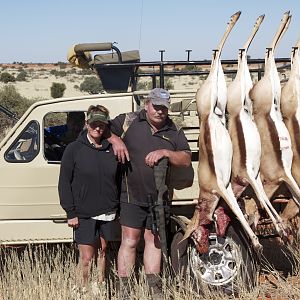 Hunting Springbok