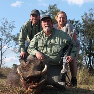 South Africa Hunting Warthog