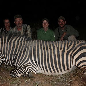 Hartmann's Mountain Zebra Hunting