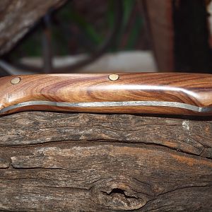 Handle made from indigenous wood called Tambotie