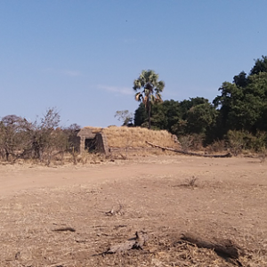 Old military installation from the bush war