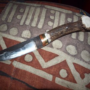 Hunting knife for the Black powder hunt