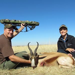 Bow Hunting Copper Springbok in South Africa