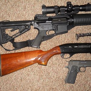 Main home defence firearms