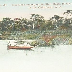 Hunting on river Densu