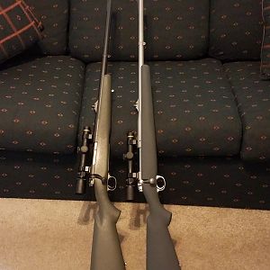 Kimber Talkeetna 375 H&H rifle & Winchester Safari Express 416 Rem Rifle