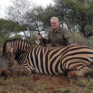 Burchell's Plain Zebra Hunting in South Africa